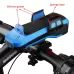 Multifunction 4 in 1 Phone Holder Bicycle Bell Cycling Lamp Flashlight