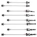 BIKERSAY Bicycle Skewers Quick Release Titanium Axle QR Wheel Hub Skewer For MTB Bicycle