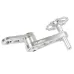 Litepro Folding Bike Guide Wheel LP Oval Chainring Chain Zipper Rear Derailleur Chain