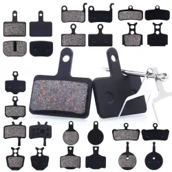 3 Pairs Mountain Bike Semi-Metallic Brake Pads M355 Oil Disc BB5 Resin Disc Brakes
