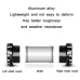 WEST BIKING Mountain Road Bike Screw-In Bearing Bottom Axle