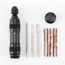 CYCLINGBOX Mountain Bike Vacuum Aluminum Alloy Tire Repair Tool Bicycle Repair Integrated Storage Design Tool