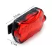 5 LED 7 Mode Bike Bicycle Rear Tail Safety Flash Light Lamp