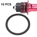 10 PCS FMFXTR Bicycle BB Middle Shaft Flying Wheel Cushion,Thickness: 1mm