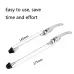 3 Sets BG-M5147 Mountain Bike Hub With Long Quick Release Lever