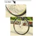 OQSPORT 12 PCS Bicycle Wheel Spoke Reflector Reflective Mount Clip Tube Warning Light Strip