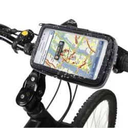 Bike Mount and Waterproof Touch Case for Galaxy Note or i9220 or N7000 Note II or  N7100 and Note III / N9000