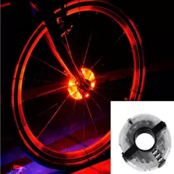 A108 Bicycle Decor Waterproof Flower Drum Lamp Dazzle Warning Lamp