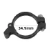 Bike Front Derailleur Clamp Straight Lock Turn to Clamp Converting Seat