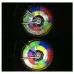 OQSPORT 12 PCS Bicycle Wheel Spoke Reflector Reflective Mount Clip Tube Warning Light Strip