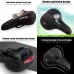 WEST BIKING YP0801083 Bicycle Taillight Thickened Soft And Comfortable Mountain Bike Seat Cushion