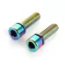 6 PCS Bicycle Accessories Titanium Bottle Cage Screw M5