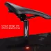 ANTUSI A6 USB Charging COB Light Source Smart Cycling Bike Warning Alarm Tail Light with Remote Control