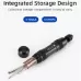 CYCLINGBOX Mountain Bike Vacuum Aluminum Alloy Tire Repair Tool Bicycle Repair Integrated Storage Design Tool