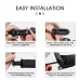 1 Pair WEST BIKING Bicycle Rearview Mirror Adjustable Mirror Mountain Bike Foldable Rearview Mirror