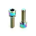 6 PCS Bicycle Accessories Titanium Bottle Cage Screw M5