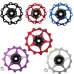 MEROCA Metal Bearings Mountain Bike Road Bike Rear Derailleur Guide Wheel 11T/13T Guide Wheel