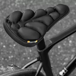 WEST BIKING YP0801259-260 Universal Heat Dissipating Inflatable Bicycle Seat Cover Cycling Mountain Bike Airbag Seat Cover