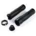 1 Pair AG21 Rubber Alloy Lock-Rings Bicycle Flat Handlebar Grip