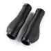 1 Pair AG21 Rubber Alloy Lock-Rings Bicycle Flat Handlebar Grip