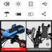 Multifunction 4 in 1 Phone Holder Bicycle Bell Cycling Lamp Flashlight
