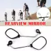2pcs one Pair Bicycle Rearview Mirror Riding Mountain Car Reflector Bicycle Reversing Mirror