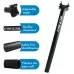 FMFXTR Bicycle Extended Saddle Seat Tube Double Nail Straight Tube