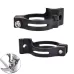 Bike Front Derailleur Clamp Straight Lock Turn to Clamp Converting Seat