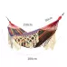 Double Outdoor Camping Tassel Canvas Hammock with Stick
