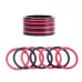 10 PCS FMFXTR Bicycle BB Middle Shaft Flying Wheel Cushion,Thickness: 1mm