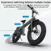 Q3 750W All-terrain Off-road Electric Bicycle with 20 inch Tires