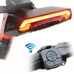 Meilan X5 Wireless Remote Control Laser Tail Lamp for Bicycle