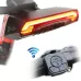 Meilan X5 Wireless Remote Control Laser Tail Lamp for Bicycle