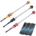 Mountain Highway Bike Titanium Alloy Axis Quick Removal Rod Front And Rear Rollers Open Flower Drum Fixed Axis Trolley