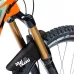 Foldable And Easily Removable Bicycle Fenders Ultra-light Bicycle Equipment Front Fork And Rear End Installation