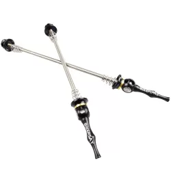 BIKERSAY Bicycle Skewers Quick Release Titanium Axle QR Wheel Hub Skewer For MTB Bicycle