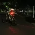 Meilan X5 Wireless Remote Control Laser Tail Lamp for Bicycle