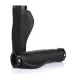 1 Pair AG21 Rubber Alloy Lock-Rings Bicycle Flat Handlebar Grip