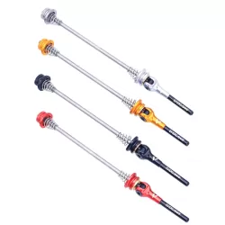 EVERDAWN Mountain Highway Bike Titanium Alloy Axis Quick Removal Rod Front And Rear Rollers Open Flower Drum Fixed Axis Trolley