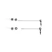 BIKERSAY Bicycle Skewers Quick Release Titanium Axle QR Wheel Hub Skewer For MTB Bicycle
