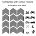 ENLEE E-RS2301 12pcs one Set Bicycle Wheel Set Reflective Sticker Night Cycling Reflective Signs