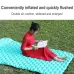 Outdoor Camping Foot-step Automatic Inflatable Cushion Portable TPU Inflatable Double Bed