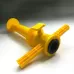 2 PCS Beach Umbrella Base Ground Insert Fitting Plastic Pin