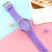 SKMEI 1747 Simple Bar scale Dial Silicone Strap Quartz Watch for Ladies