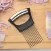 LsCook 304 Stainless Steel Onion Fork Holder Pin Kitchen Vegetable Slicing Aid