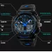 SKMEI 1270 Men Waterproof Dual Display Digital Watch Outdoor Sports Watch