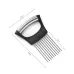 LsCook 304 Stainless Steel Onion Fork Holder Pin Kitchen Vegetable Slicing Aid