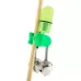 10 PCS Fishing Accessory Twin Bells Clip Fishing Bite Alarm with LED Night Light