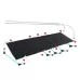 CLS Outdoor Lightweight Folding Bed Camping Simple Leisure Bed