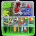 101 PCS Fishing Bait Lure Kit Fishing Tackle